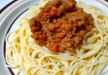 Hearty Lentil Bolognese