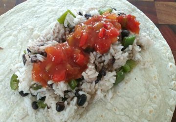 Black Bean Burrito